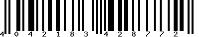 EAN : 4042183428772