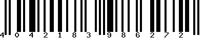 EAN : 4042183986272