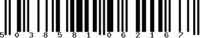 EAN : 5038581062167