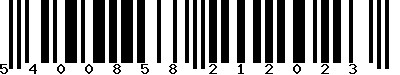 EAN : 5400858212023