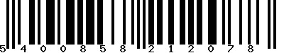 EAN : 5400858212078