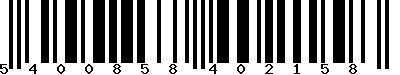 EAN : 5400858402158