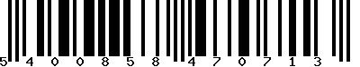 EAN : 5400858470713