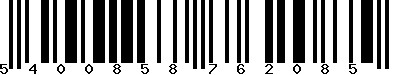 EAN : 5400858762085
