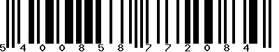 EAN : 5400858772084