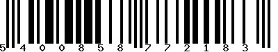 EAN : 5400858772183