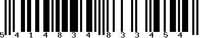 EAN : 5414834833454