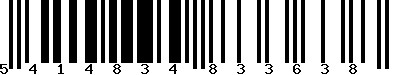 EAN : 5414834833638