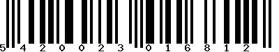 EAN : 5420023016812