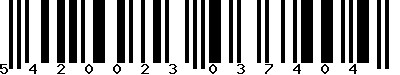 EAN : 5420023037404