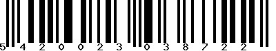 EAN : 5420023038722