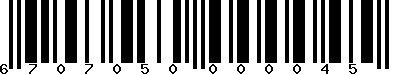 EAN : 6707050000045