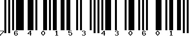 EAN : 7640153430601