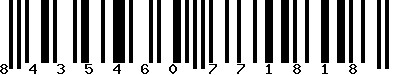 EAN : 8435460771818