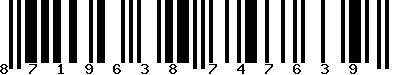 EAN : 8719638747639