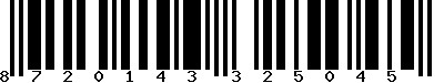 EAN : 8720143325045