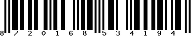 EAN : 8720168534194